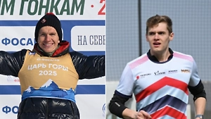 Лыжник Большунов извинился за толчок Бакурова на финише Кубка России