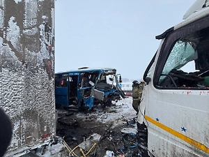 В ДТП с автобусом под Омском погибли шесть человек