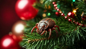 Новогодние монстры под корой: правда ли, что вместе с ёлкой в дом заползают клещи?