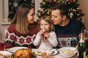 Детский стол на 31 декабря: Как накормить ребёнка без сахарной комы и аллергии