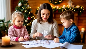 Как украсить квартиру к Новому году за 1 вечер: 10 дешёвых идей без дырок в стенах