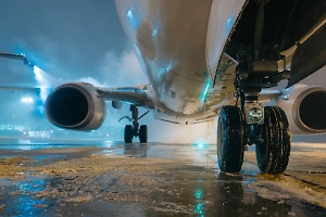 Опоздавшие пассажиры выбежали на взлётную полосу в Новосибирске, надеясь догнать самолёт
