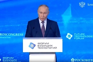 Путин поставил перед Россией цель выбиться в лидеры научно-технического развития