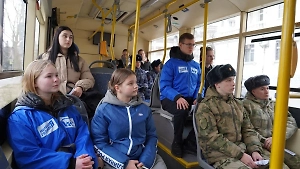 Герои России и ветераны СВО стали участниками акции ко Дню защитника Отечества