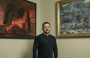 Захарова одним словом описала психическое состояние Зеленского после картины с горящим Кремлём