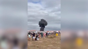 Пилот самолёта разбился в ЮАР при выполнении фигур высшего пилотажа на авиашоу