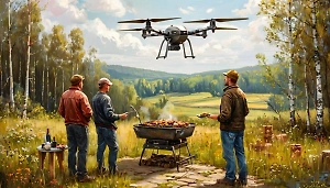 Любителей шашлыков в Москве озадачили сообщениями о «слежке с дронов»