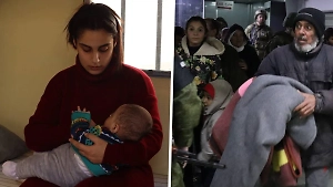 Российские бойцы укрыли на своей базе Хмеймим спасающихся от казней сирийцев