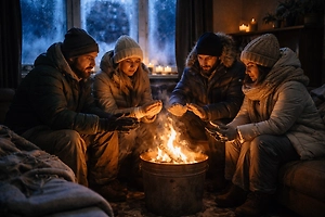 +5 в квартире, кирпичи на плите, в валенках в постель: как киевляне зимуют в январе 2026 года