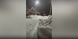 Соседи вызвали полицию на мужчину, который бесплатно расчистил снег на улице