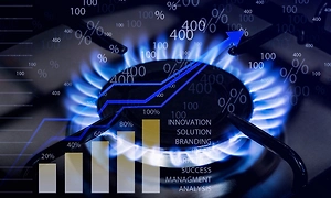 Цены на газ в Европе выросли на 10%, приблизившись к $440