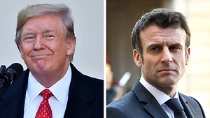 Трамп спародировал французский акцент Макрона