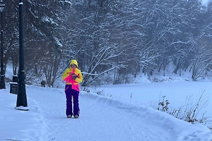 Сугробы в Москве выросли до рекордных 39 см
