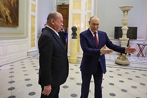 Путин и султан Малайзии пообщались за рабочим завтраком