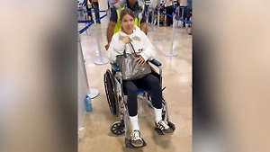 Беременная актриса Наталья Бардо оказалась в инвалидной коляске после съёмки тренда