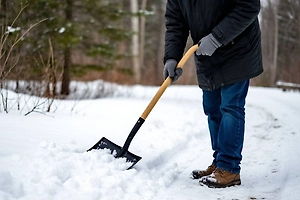 Тренер объяснил, как превратить уборку снега в эффективное упражнение для похудения
