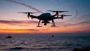 Две цели сбиты силами ПВО над Чёрным морем в Севастополе