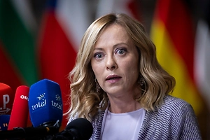 Мелони скорчила странную гримасу на вопрос о Совете мира Трампа