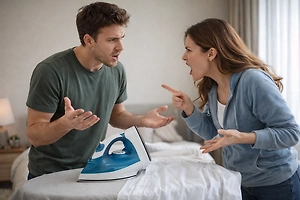 «‎Тварь беспомощная»: Девушка пырнула любимого ножом за отказ погладить рубашку 