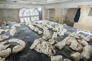 Утраченный барельеф 1910-х годов нашли в дымоходе при реставрации Дома Радио