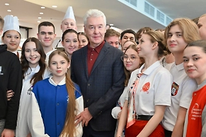 Собянин встретился с учащимися московских колледжей в преддверии Дня студента