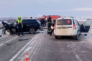 Четыре человека погибли под Пермью в ДТП с медицинской машиной