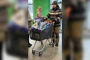 Киевляне скупают наполнители для кошачьих лотков из-за замёрзшей канализации
