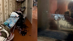 Влетевший в окно фейерверк вызвал пожар в квартире в Нижегородской области