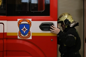 Промышленный объект загорелся в Липецкой области после падения БПЛА