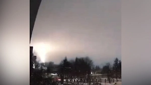 Появилось новое видео удара «Орешника» по целям во Львовской области