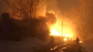 Один человек погиб при пожаре из-за взрыва газгольдера в Сергиевом Посаде