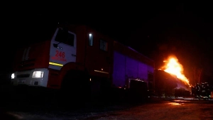 На северо-востоке Москвы потушили крупный пожар на складе