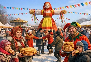 Блины можно, гулянья — нельзя: Священник объяснил, в какой момент Масленица становится грехом