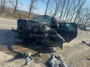 Пять человек погибли в лобовом ДТП с двумя автомобилями Lada в Дагестане