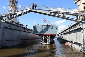 «Морской терминатор»: Запад взвыл от нового корабля РФ «Адмирал Амелько»
