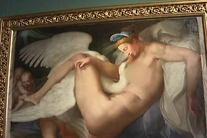 Эрмитаж представил копию утраченной картины «Леда и лебедь» из круга Микеланджело