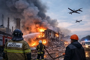 Четыре человека погибли в огне после атаки ВСУ на завод под Смоленском