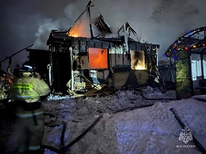 Четыре человека стали жертвами ночного пожара в частном доме в Хабаровском крае