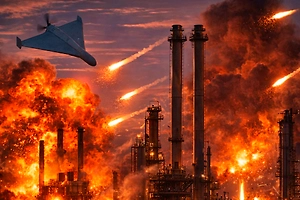 Огненный вал: как 459 «гераней» и «цирконов» заставили энергосистему Украины рухнуть в агонию