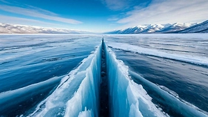 Водитель провалившейся на Байкале «буханки» с китайскими туристами не заметил трещину на льду