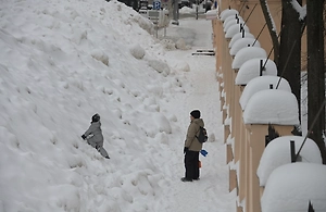 В Москве зафиксирована рекордная высота снега за 72 года