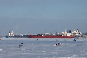 Финский залив впервые за 15 лет полностью покрылся льдом