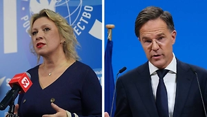 «Нема денег — нема зрителей»: Захарова высмеяла выступление Рютте в полупустой Раде