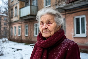 «Мобильник башка попадёт»: На голову пенсионерки из Новосибирска упал телефон