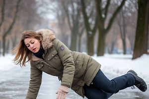 Россиянам рассказали, кто должен платить за травмы, полученные от падения на льду