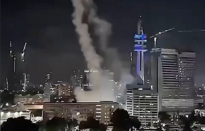 Небо над Тель-Авивом в огне: Иран выпустил вторую волну ракет по израильским городам