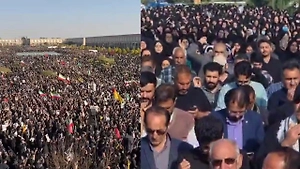 Массовые митинги охватили Иран после убийства Али Хаменеи — видео